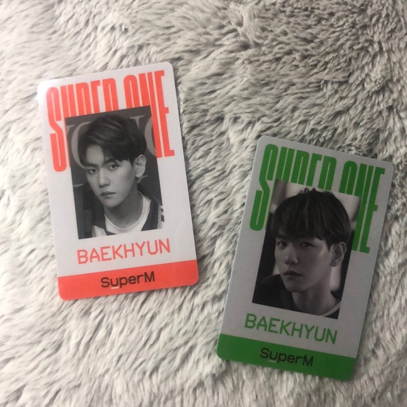 Baekhyun photocards